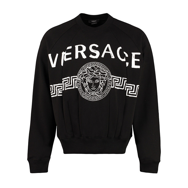 versace/范思哲 21年春夏 男士服装 男性 黑色 男卫衣 a86884a232781