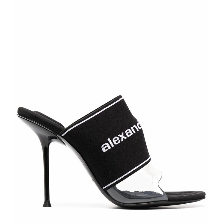 alexander wang/亚历山大·王 21年春夏 女士鞋 女性 黑色 高跟凉鞋