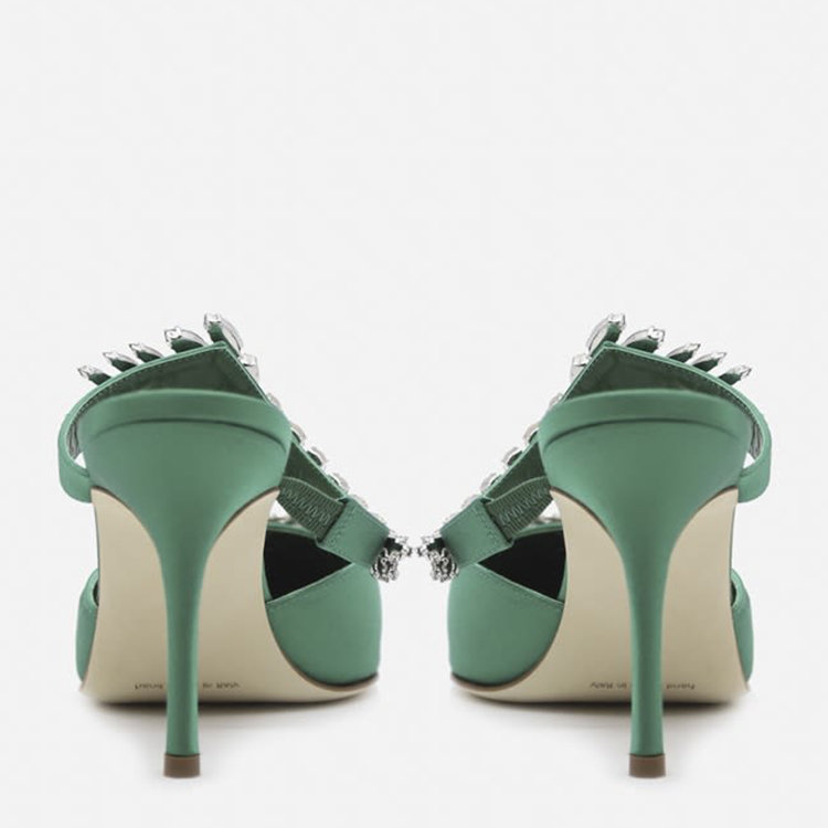 manolo blahnik/manolo blahnik 21年秋冬 百搭 女性 绿色 高跟鞋