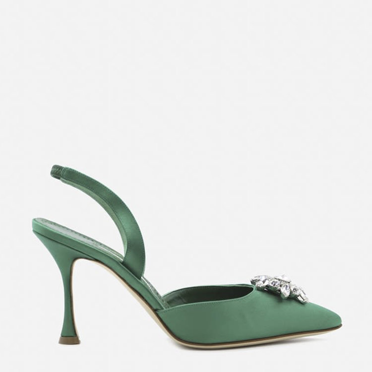 manolo blahnik/manolo blahnik 21年秋冬 百搭 女性 绿色 高跟鞋