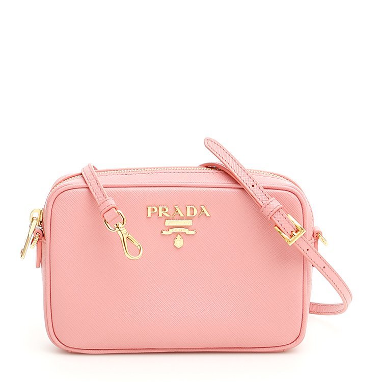 prada/普拉达 19年春夏 拉链 淑女风 女包  女性 信封包 花色 单肩包