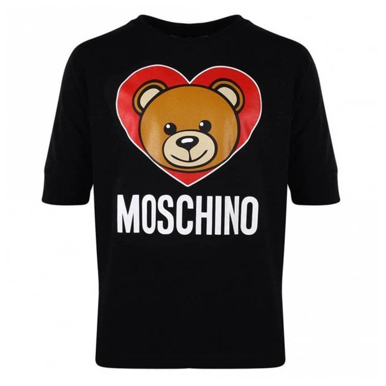 moschino kids/moschino kids 18年秋冬 男童 logo 小熊 儿童t恤1 hd
