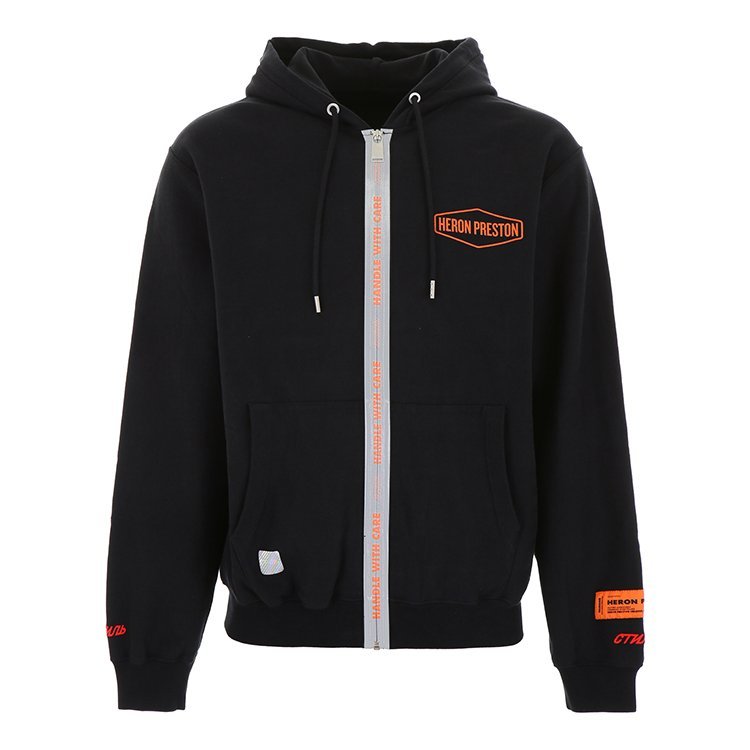 heron preston/heron preston 19年春夏 服装 外套 男性 连帽 胸标 男