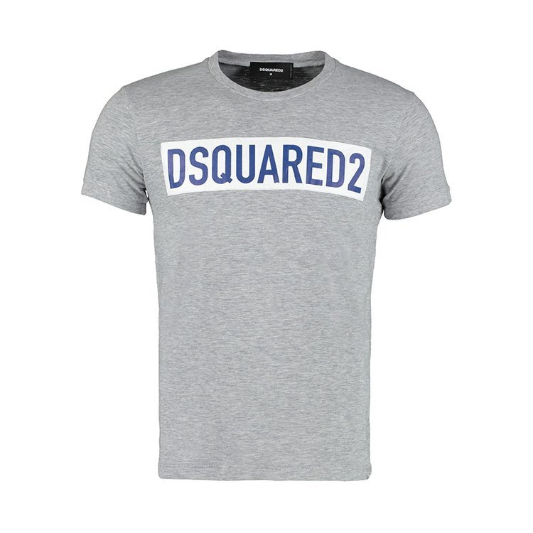 dsquared2/d二次方 19年春夏 服装 圆领 男性 logo 宽松 男士短袖t恤