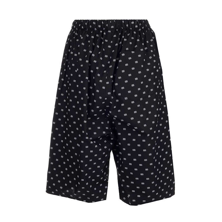 balenciaga/巴黎世家 19年秋冬 休闲裤 男性 波点 宽松 男士短裤