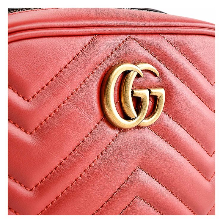 gucci/古驰 20年春夏 gucci 女包 gg marmont 女性 logo 链条 单肩包