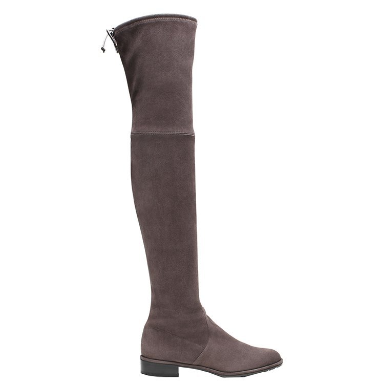 stuart weitzman 18年秋冬 lowland系列 平底 圆头 舒适 大腿靴 爆款