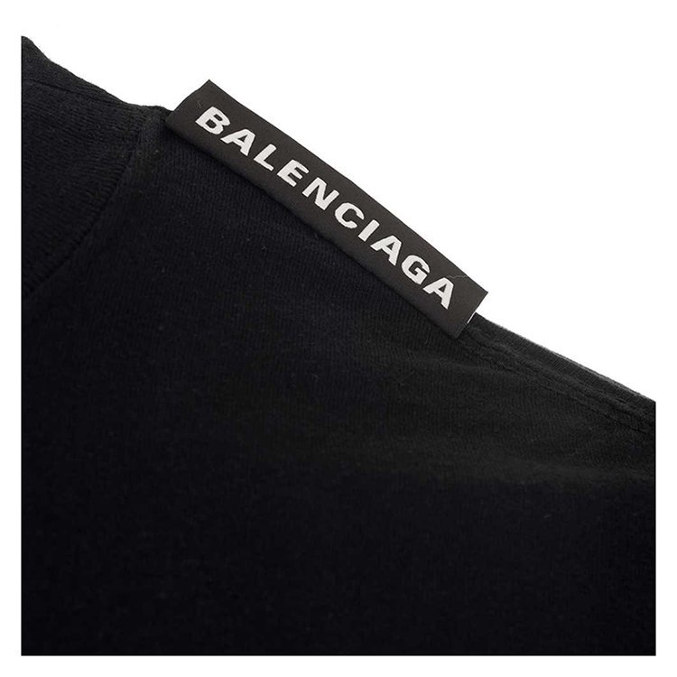 balenciaga/巴黎世家 19年秋冬 圆领 男性 简约 休闲 男士短袖t恤