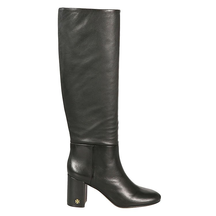 tory burch/汤丽柏琦 19年春夏 女性 方跟鞋 拼接 高筒靴 49355 006