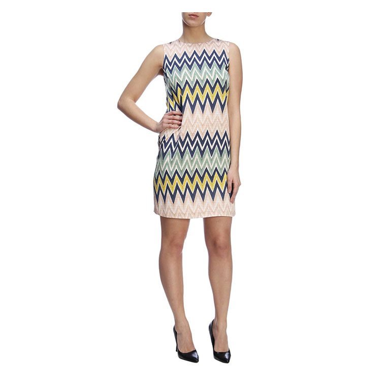 m missoni/m missoni 19年春夏 无袖 女性 波浪边 渐变色 女士连衣裙