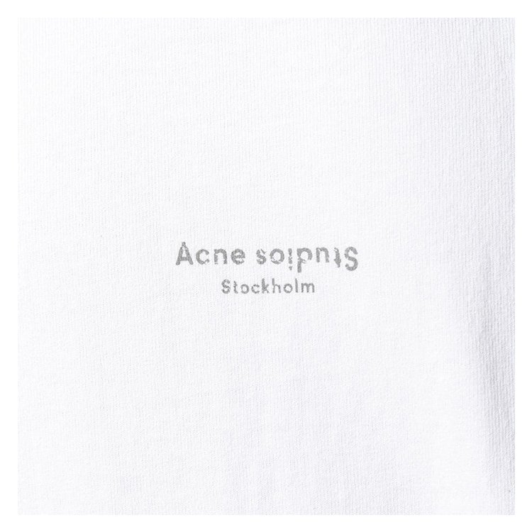 acne studios/acne studios 19年春夏 logo 男性 印花 男士短袖t恤 bl