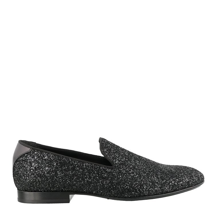 jimmychoo男鞋,jimmychoo鞋子 jimmy choo/周仰杰 19年春夏 男性 时尚 男士乐福鞋 thame cgf black