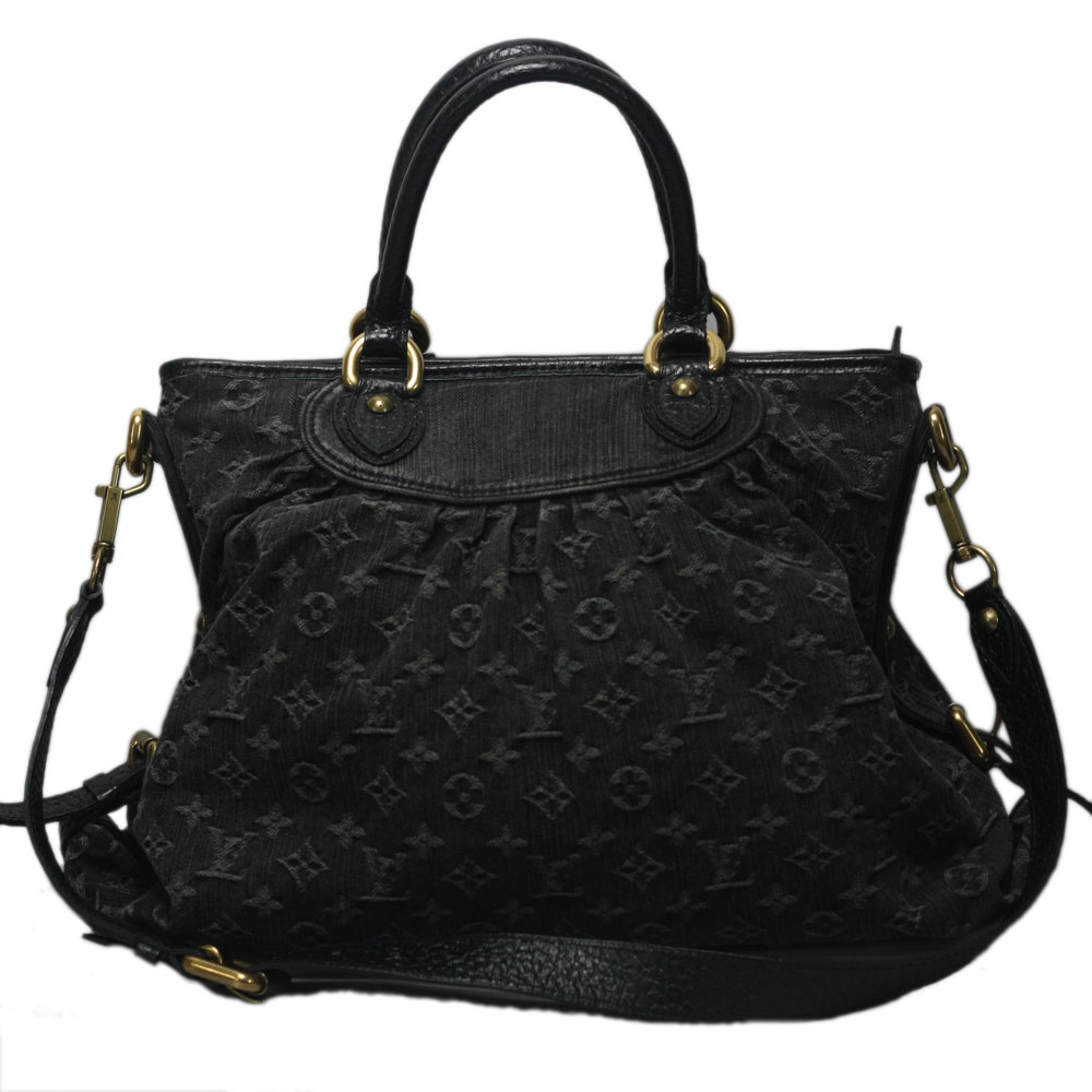 louis vuitton(路易威登)monogram denim neo cabby gm单肩包