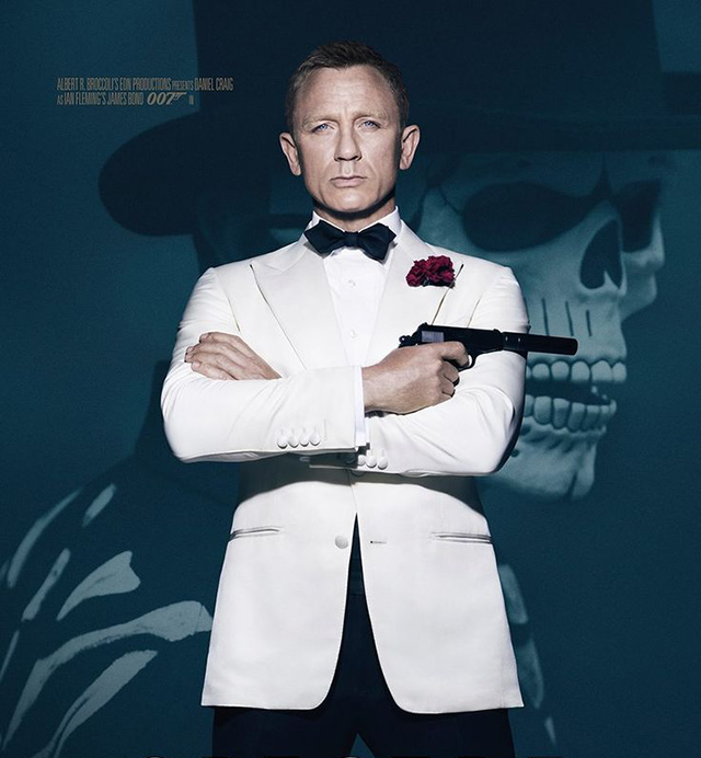 在时尚圈里,邦德同样是有杀气却帅的一脸血的硬汉形象,穿西装的007