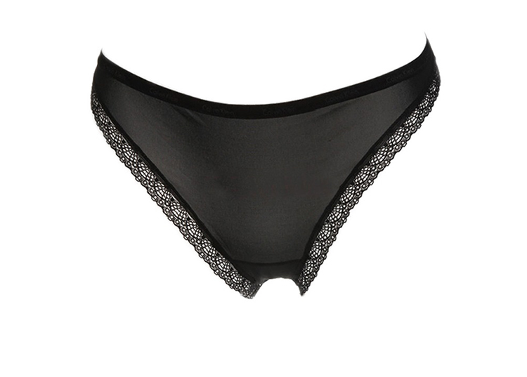 ck/卡尔文·克莱因 女士内衣裤尼龙蕾丝低腰三角内裤 d3448