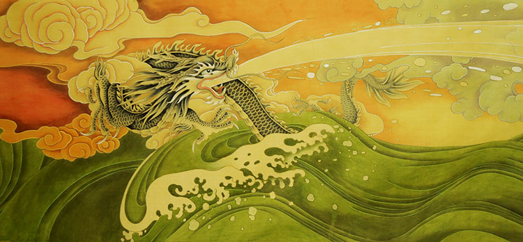 2012年应邀在中国美术馆参加金水长德-2012中国工笔画名家十人