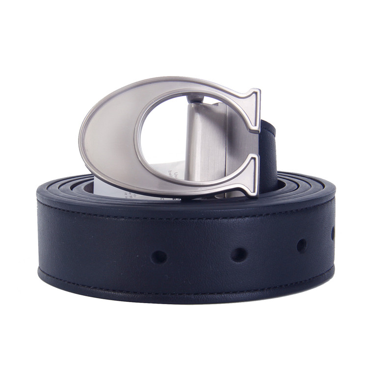 coach/蔻驰 男士真皮大c按扣腰带 f66108 sbkma