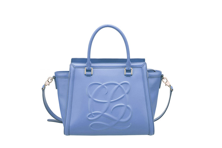 louis quatorze/瑞克朵丝etoile系列蓝色牛皮女士手提包llhj1eq02fa4