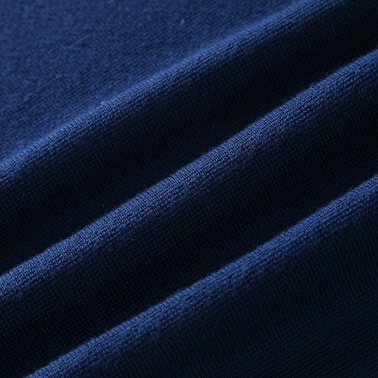 modesto bertotto/博图 16新款 宝蓝色/藏青色纯羊毛时尚圆领针织衫