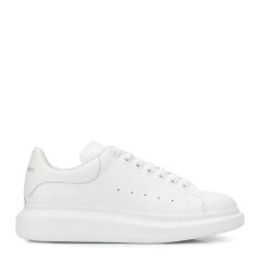 Alexander McQueen 亚历山大·麦昆 男女同款白色阔型运动鞋小白鞋图片