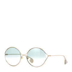 GUCCI/古驰女士时尚潮流双色渐变圆形墨镜太阳镜眼镜 GG0253S多色可选图片