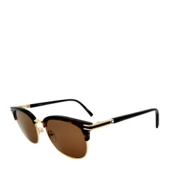 MontBlanc/万宝龙 时尚 复古 板材 金属 全框 男女款 太阳镜 遮阳 驾驶 墨镜 眼镜 MB701S 52mm MontBlanc 万宝龙图片