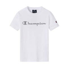 Champion/Champion 男女童儿童纯棉短袖T恤 305169 DX图片