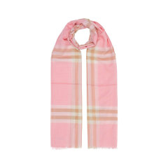 【包税】BURBERRY/博柏利 巴宝莉男女同款羊毛格纹围脖围巾 8024520图片
