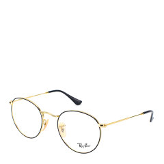 张艺兴 明星同款 Ray-Ban/雷朋 时尚 复古 圆形 男女款 超轻 光学镜架 金属 全框 近视 平光 眼镜框 眼镜架 RX3447V 50mm RayBan 雷朋图片