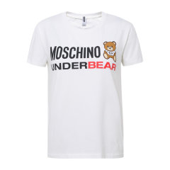【大陆现货】MOSCHINO/莫斯奇诺2020新款时尚字母款女士短袖T恤A190490030001图片