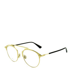 DIOR/迪奥 个性 不规则 圆框 男女款 光学镜架 金色 合金 轻架 全框 3色可选 近视 眼镜框 眼镜架 DIORSOREALO 50mm DIOR 迪奥图片