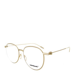 MontBlanc/万宝龙 商务 休闲 圆形 全框 男女款 光学镜架 3色可选 近视 眼镜框 眼镜架 MB0002OA 54mm MontBlanc 万宝龙图片