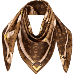 Louis Vuitton/路易威登 女士围巾MONOGRAM CONFIDENTIAL 真丝方巾 女式丝巾 M78667图片