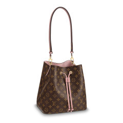 【包税】Louis Vuitton/路易威登  爆款NEO NOE女士棕色老花帆布水桶手提单肩包 （多颜色可选） M44020图片