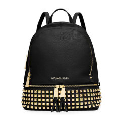 【包税】 Michael Kors/迈克·科尔斯 女士玫红色皮革双肩背包 30S5GEZB5L564 PLSX图片