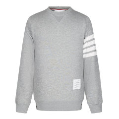 【包税】THOM BROWNE/THOM BROWNE 男士深蓝色棉质男卫衣 MJT021H00535 461 PL2303图片