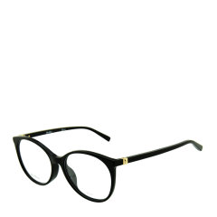 MaxMara/麦丝玛拉 复古 轻架 板材 圆框 黑色 哈瓦那色 女士 光学镜架 近视 眼镜框 眼镜架 MM1404/F 54mm图片
