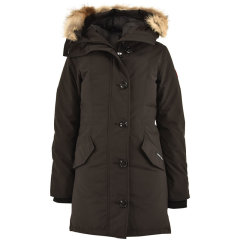 【包税】CANADA GOOSE/加拿大鹅  女装 女士蓝色经典时尚连帽毛领秋冬羽绒服外套 CG.2580L.3563图片