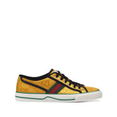 【包税】GUCCI/古驰  古琦男鞋 Tennis 1977  经典双G 红绿条纹 男士时尚低帮系带休闲运动鞋 628709 H9H70 1072图片