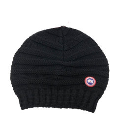 【包税】CANADA GOOSE/加拿大鹅  品牌LOGO装饰 男女同款经典时尚羊毛针织帽子 5269L图片