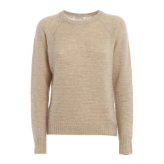 【包税】MaxMara/麦丝玛拉 女装  女士羊绒真丝混纺圆领时尚百搭秋冬针织衫/毛衣 13661509650图片