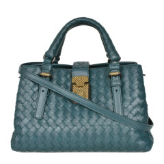 【包税】Bottega Veneta/葆蝶家 女士黑色小牛皮单肩包493994VQ13B1000图片