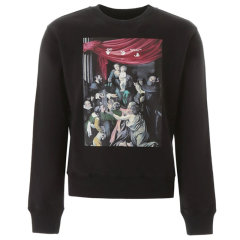 【包税】OFF-WHITE/OFF-WHITE 潮流 男装 交叉箭头图案 时尚百搭棉质男士卫衣 OMBA025E20FLE004-1010图片