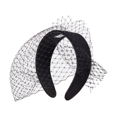 【包邮包税】 dior迪奥 21年春夏 女士 发带 发带-黑色兔毛毡 04dpn