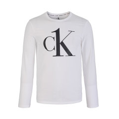 【爆款主推现货秒发】Calvin Klein/卡尔文·克莱因休闲时尚男士长袖t恤图片