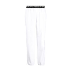 【包税】ALEXANDER WANG/亚历山大·王  潮牌女裤 女士棉质时尚潮流收口休闲裤 4CC1204024 030图片