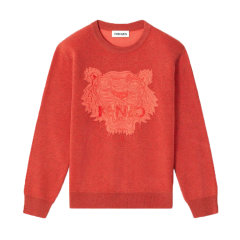 【包税】KENZO/高田贤三 女士蓝色羊毛女卫衣 FB52PU5843XA 76 PL2303图片