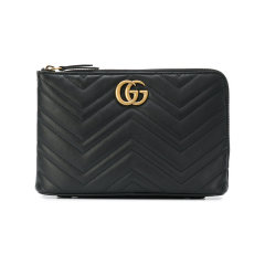 【包税】GUCCI/古驰  古琦女士皮革手拿包 498128 DSVRT 1000 HKY0011N图片