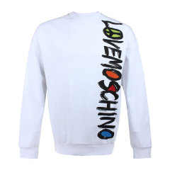 【包税】LOVE MOSCHINO/LOVE MOSCHINO  男装男士棉质时尚简约圆领长袖卫衣  M65060300A00  GMH0034C图片