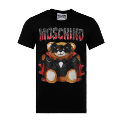 【包税】MOSCHINO/莫斯奇诺  男装男士棉质时尚简约圆领短袖T恤  V070102401001 GMH0034C图片